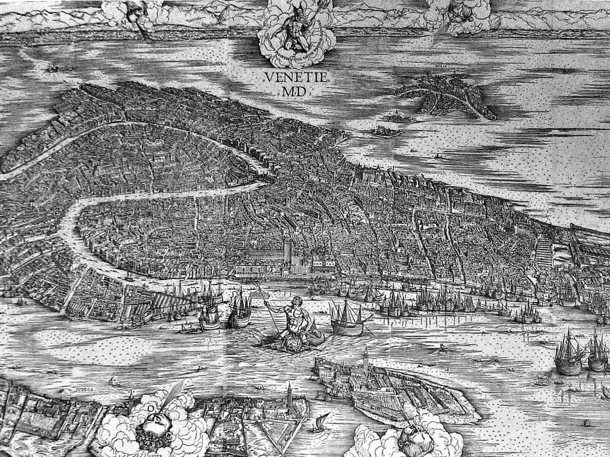 venezia - mappa jacopo de barbari